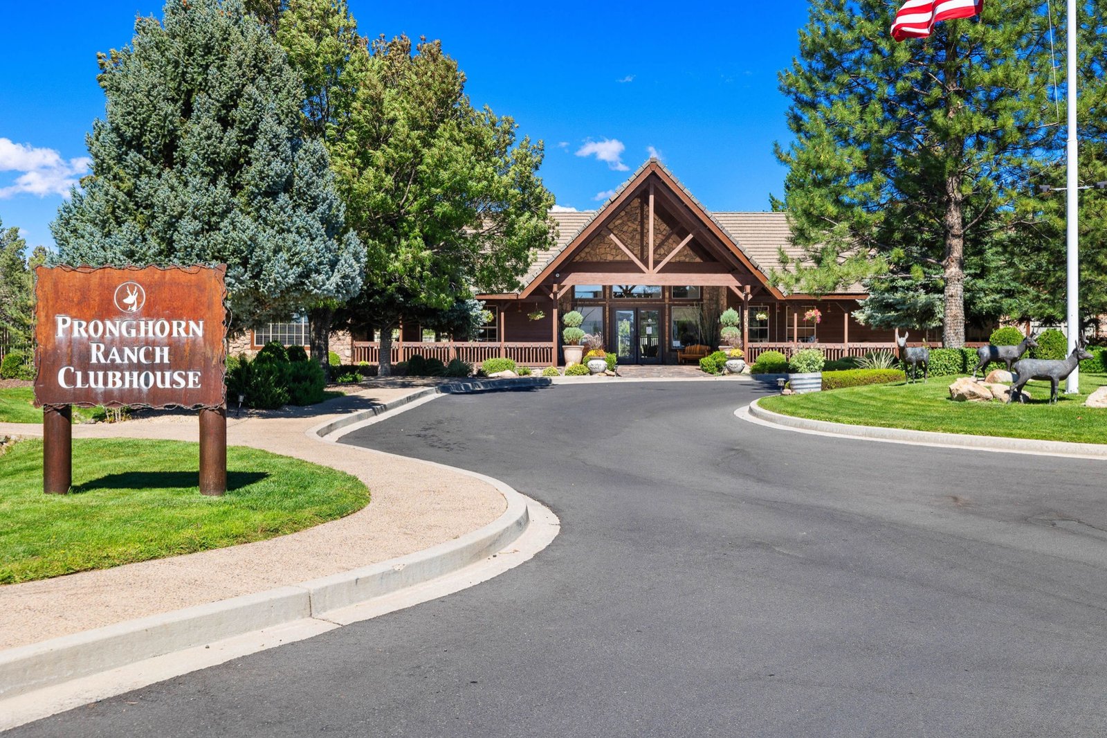 Pronghorn Ranch Clubhouse entrance, Prescott Valley AZ